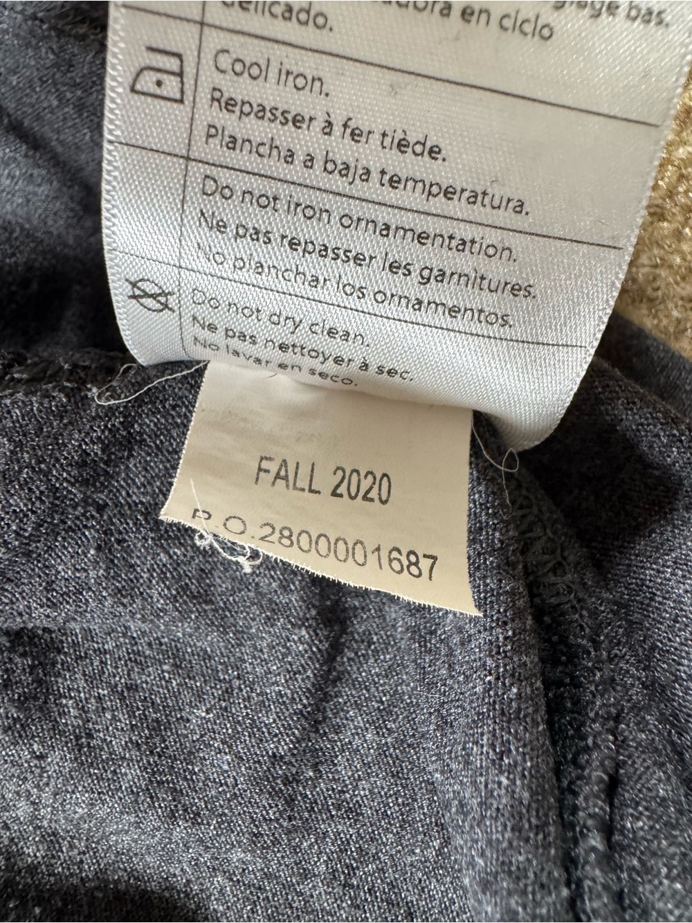 Carhartt Shirt Mens XL Tall Heather Grey Long Sleeve‎ Since 1889 Logo Tee XLT - Picture 8 of 13